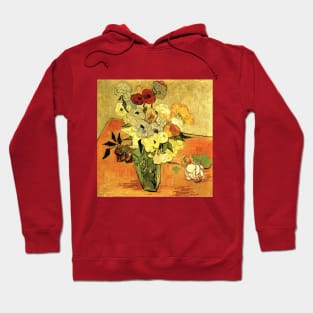 Vase with Roses and Anemones by Vincent van Gogh Hoodie